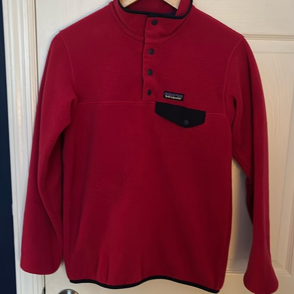 Patagonia Lightweight Synchilla Snap-T Fleece Pullover in Pink Women’s Size XS - Picture 2 of 5